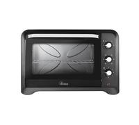 ARDES Horno Eléctrico Ventilado Capacidad 64 Litros Con Luz Interna 6 Funciones Cocción Temporizador Doble Cristal Con Accesorios MAGNUS AR6264PB