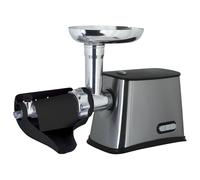 ARDES Picadora de carne y Pasador de tomates Eléctrico Profesional Picadora de carne Eléctrica en Acero Picadora de carne Eléctrica con Motor Función Reverse Trituradora de tomates y Carne AR7460