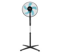 Ardes AR5ST40PNR Ventilador de pie con mando a distancia STEELO 40PNR - Base 40 cm oscilante con inclinación ajustable - Ventilador de pie silencioso de 3 velocidades