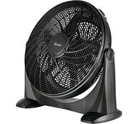 ARDES AR5A51 Ventilador de Suelo Silencioso 5 PALAS SPACE 51 Ventilador Tierra Total Black con Inclinación Vertical y Mando Manual Ventilador Suelo Ardes 3 Velocidades