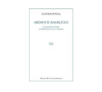 Ardiente balbuceo: Conversaciones a propósito de la poesía: 39 (Paralajes)