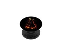 Ardiente Goat Dark Fantasy Monster Gothic Spooky Halloween Art PopSockets PopGrip Adhesivo