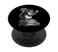 Ardilla Bosque Animal Amor Vida Silvestre Hombres Mujeres Motivo Arte PopSockets PopGrip Adhesivo
