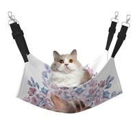 Ardilla de Dibujos Animados con Flores,Hamaca Colgante para Gatos, Suave, de Doble Cara, para Perros pequeños y Mascotas.,M