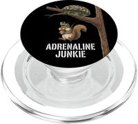 Ardilla de Paracaidismo adicta a la Adrenalina con Bellota PopSockets PopGrip para MagSafe