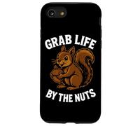 Ardilla divertida de Grab Life By The Nuts Carcasa para iPhone SE (2020) / 7 / 8