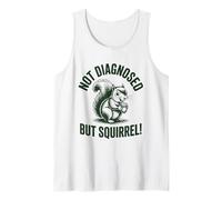 Ardilla Divertida TDAH no diagnosticada Camiseta sin Mangas