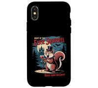 Ardilla Espeluznante Halloween Carcasa para iPhone X/XS