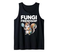 Ardilla Explorador Naturaleza De Dibujos Animados Animales Árbol Curioso Camiseta sin Mangas