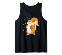 Ardilla Fresca con Book Tree Roedor Camiseta sin Mangas