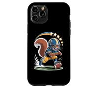 Ardilla Fútbol Touchdown Five Stars Play Carcasa para iPhone 11 Pro