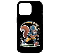 Ardilla Fútbol Touchdown Five Stars Play Carcasa para iPhone 16 Pro