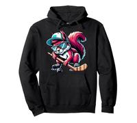 Ardilla Hockey Sobre Hielo Con Estilo Sudadera con Capucha