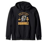 Ardilla I Don't Have A Short Attention Span Sarcastic Funny Sudadera con Capucha