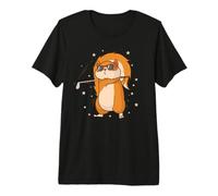 Ardilla Jugando Golf Tree Roedor Camiseta Premium