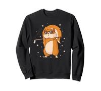 Ardilla Jugando Golf Tree Roedor Sudadera