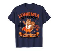 Ardilla Leucemia Guerrero Pequeño Luchador Gran Corazón Concienciación Camiseta