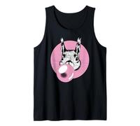 Ardilla linda en chicle rosa Ardilla Camiseta sin Mangas