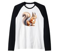 Ardilla Roja Camiseta Manga Raglan