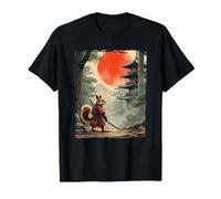 Ardilla Samurai | Arte Vintage japonés, Ardilla Camiseta