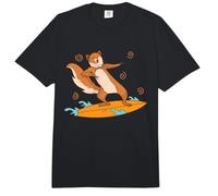 Ardilla Surfeando Árbol Roedor Tuerca Comfort Colors Adult Heavyweight T-Shirt