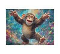 Ardilla terrestre Bosque Puzzles 500 Piezas DIY Creativo Personalizable Rompecabezas Familiar para Toda La Familia Juguete Educativo Aliviar Estrés Decorativo 500 PCS