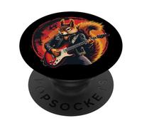 Ardilla tocando la guitarra PopSockets PopGrip Adhesivo