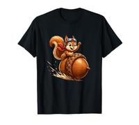 Ardilla voladora en Bellota Dibujos Animados niños Aventura Camiseta