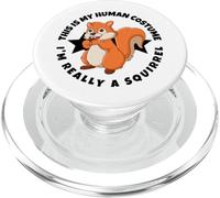 Ardillas Este es mi Disfraz Humano, Soy Realmente una Ardilla PopSockets PopGrip para MagSafe