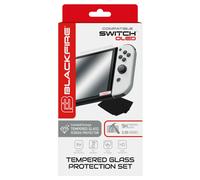 Ardistel BLACKFIRE Set Protector Pantalla Cristal Templado 9H + Kit de Limpieza para SWITCH OLED