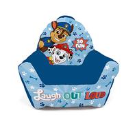 ARDITEX Sillón Infantil Patrulla Canina, Sofá Orejero Tacto Suave 52 x 48 x 51cm