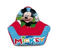 ARDITEX Sillón Infantil Mickey Mouse, Sofá Orejero Tacto Suave 52 x 48 x 51 cm