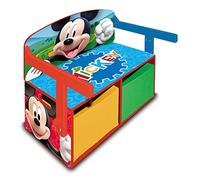 Mickey Mouse - Banco juguetero y escritorio 3 en 1