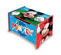ARDITEX WD14005 Banco Juguetero de Madera de 62.5x40x37cm de Disney-Mickey