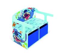 Arditex Banco Juguetero de madera 60 x 47 x 56 cm Lilo & Stitch