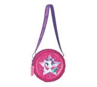 ARDITEX Bolso Bandolera Redondo de 16x16x3cm de Unicornio
