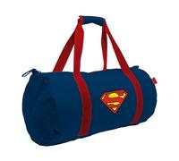 ARDITEX - Bolsa de Deporte Superman 47x28x28cm - Azul con Logo clásico en el Centro - Ideal para Gimnasio, Deporte o escapadas - Licencia Oficial DC Comics
