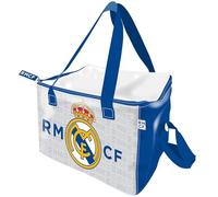 ARDITEX Bolsa Térmica Grande Real Madrid CF 32x28x23.5cm - Aislante y Resistente - Ideal para picnic, playa, oficina, gimnasio o excursiones