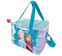 ARDITEX Bolsa Térmica Infantil Elsa y Anna Frozen Disney de 22.5x15x16.5cm - Aislante y Resistente - Ideal para picnic, playa, colegio o excursiones