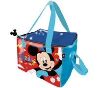ARDITEX Bolsa Térmica Infantil Mickey Mouse Disney de 22.5x15x16.5cm - Aislante y Resistente - Ideal para picnic, playa, colegio o excursiones
