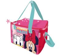 ARDITEX Bolsa Térmica Infantil Minnie Mouse Disney de 22.5x15x16.5cm - Aislante y Resistente - Ideal para picnic, playa, colegio o excursiones
