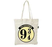 ARDITEX HP16223 Bolsa tipo Shopping de Algodón con asa de 37X41cm de WARNER BROSS-Harry Potter
