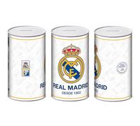 ARDITEX BT15792 Hucha de Metal de 10x10x17.5 cm. Real Do Madrid