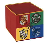 ARDITEX Caja Infantil Plegable Harry Potter, Cubo de Tela Guardatodo para Ropa, Libros, Juguetes, Pelotas, Contenedor y Organizador Textil Cuadrado 31 x 31 x 31 cm