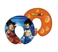 ARDITEX Cojín Cuello Almohada Viaje Dragon Ball, Redondo, Suave 28 x 28 x 6 cm