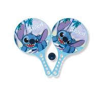 Arditex Disney Stitch Set de Palas de Playa y Pelota para Niños, 2 Palas de 21,5x35 cm y Pelota de 4 cm, Plástico PP