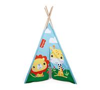 ARDITEX Tipi Infantil Fisher Price, Tienda de Campaña para Niños, Zona de Juegos para Habitación, Jardín, Terraza, Salón, Lavable y Fácil de Montar 120 x 120 x 160 cm