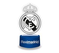 ARDITEX LÁMPARA REAL MADRID LED EFECTO 3D 17X13X9CM REGALO IDEAL NIÑO