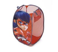 Arditex LB11722 Cesta pongotodo guarda juguetes, diseño Lady Bug