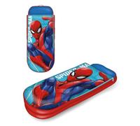 ARDITEX Marvel Spiderman - Cama de aire inflable y saco de dormir, saco de dormir para niños con licencia oficial para fiestas de pijamas, cama de aire de camping, portátil con bomba, a partir de 3